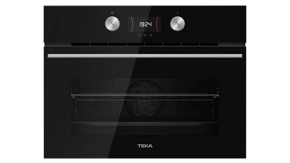 Teka Built in Multifunction oven with microwave and 11 cooking functions 45 cm|HLC 8440 C FBK