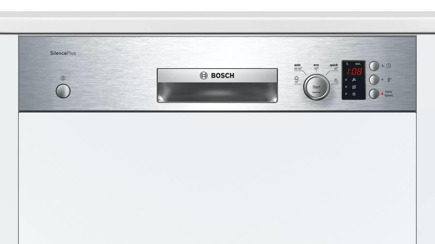 BOSCH Series 4 Built-in Semi-Integrated Dishwasher|SMI53D05GC