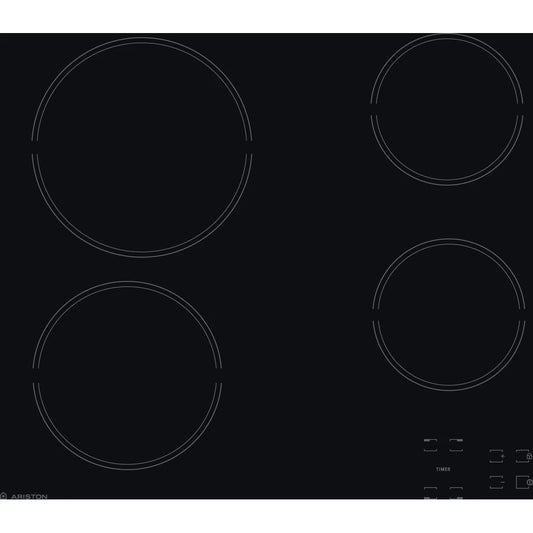 Ariston 60cm Electric Ceramic Hob,4 Plates|HR611CA