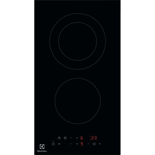 Electrolux built-in ceramic hob UltimateTaste 300 with 2 cooking zones 30cm|LHR3233CK