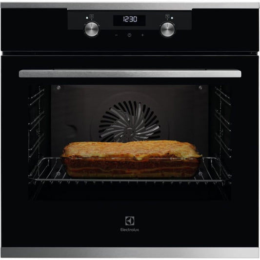 Electrolux built-in AquaClean electric oven with 71L capacity 3500W 60cm|KOFEH70X